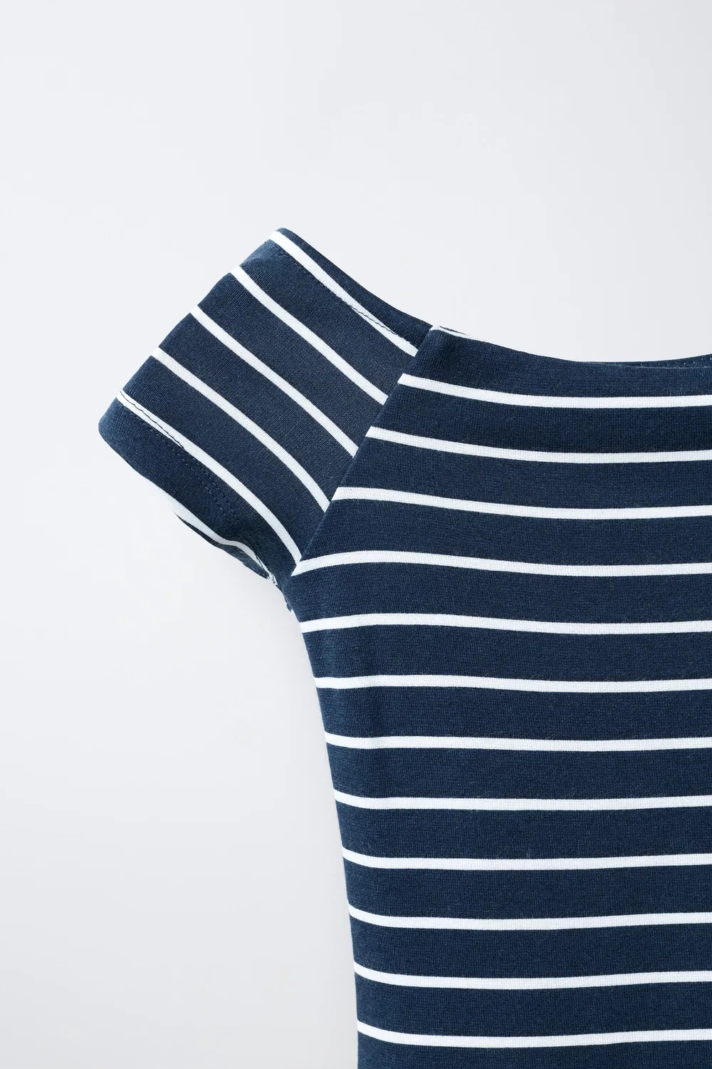 Трикотажное платье «Рома» с принтом ZARA, Navy Blue — фото 3