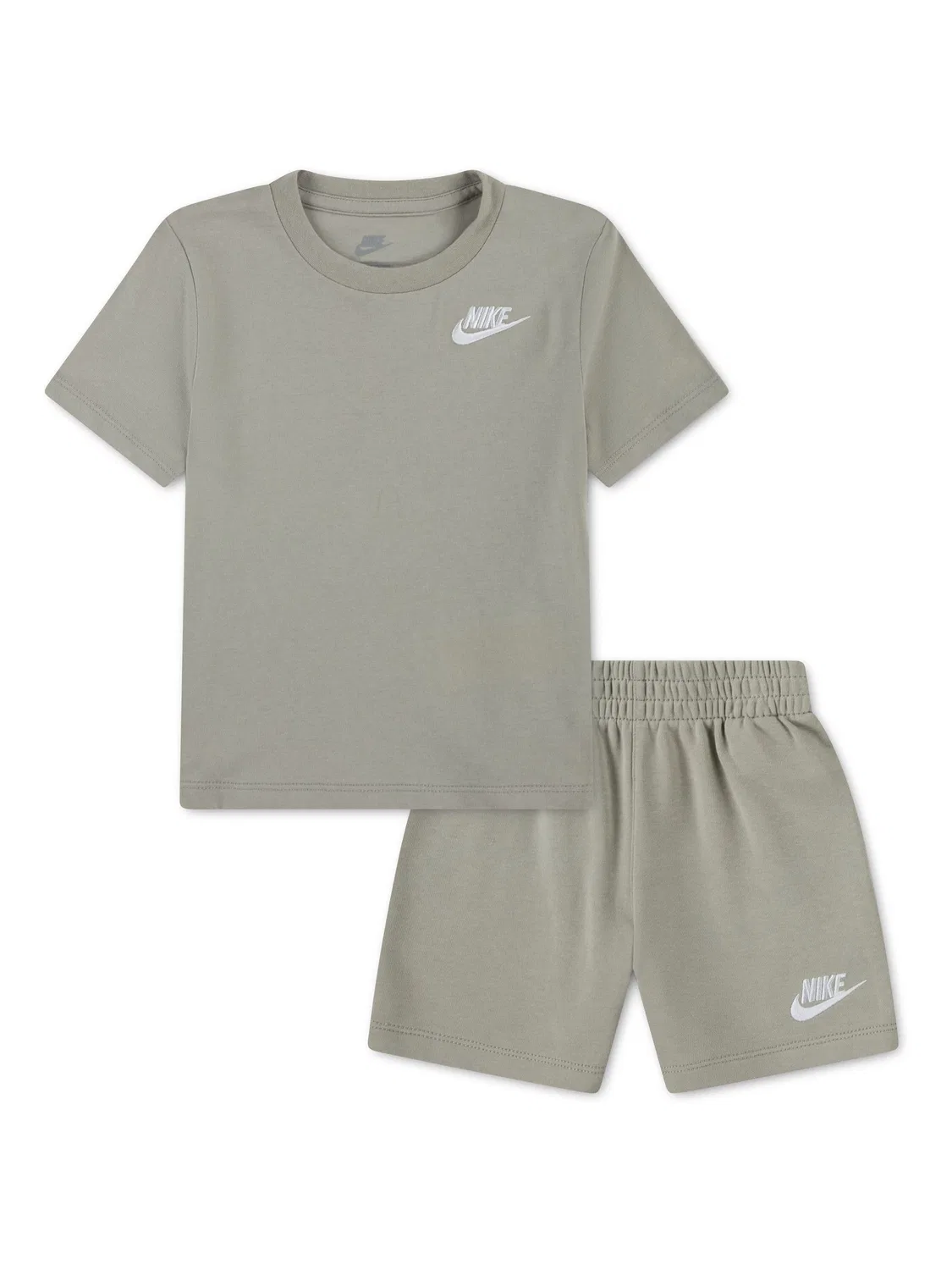 Комплект футболка и шорты Nike Green Small Logo, зеленый