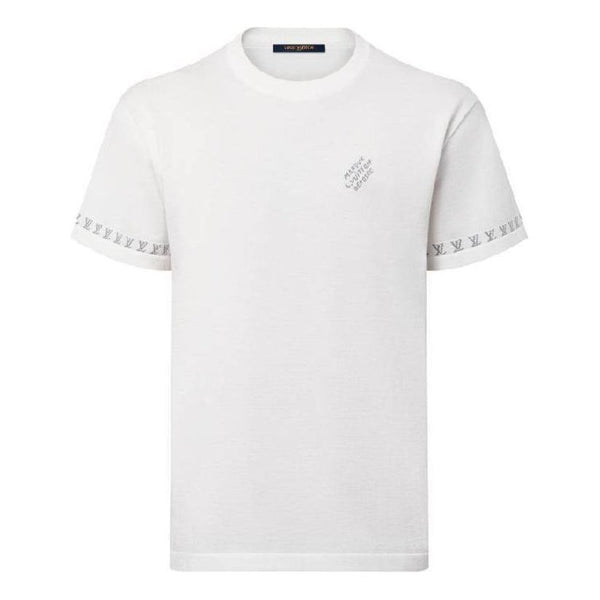 

Футболка cotton crewneck t-shirt 'white' Louis Vuitton, белый