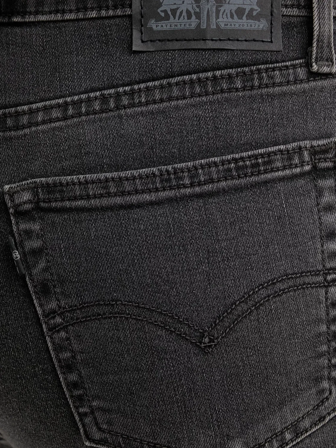 Джинсы 724 серые Levi's, серый — фото 4