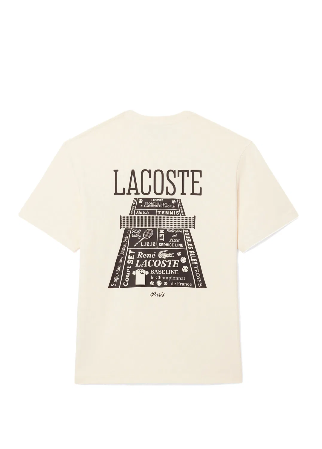 Футболка Lacoste Classic Fit, желтый — фото 2