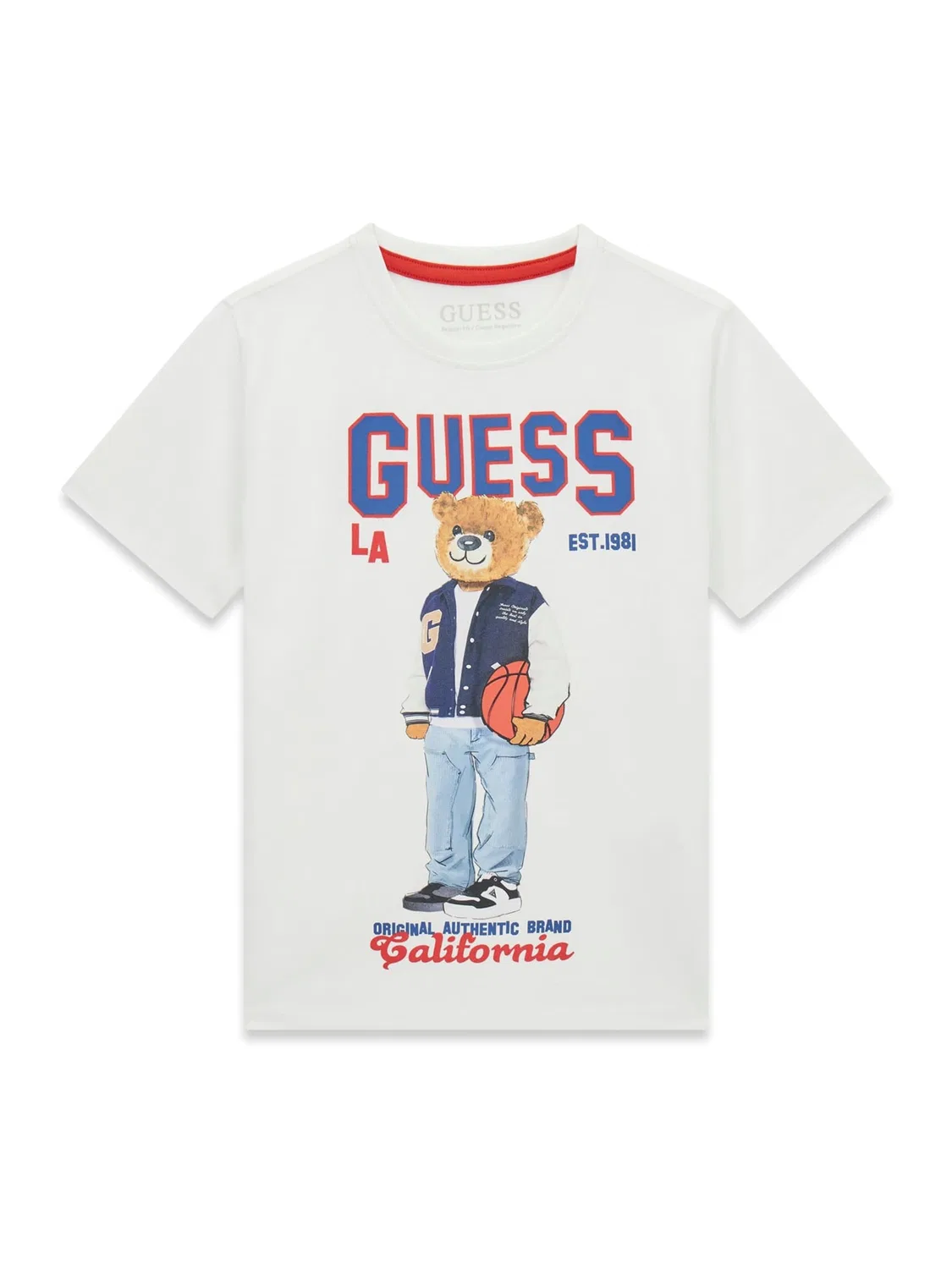 Белая рубашка Guess