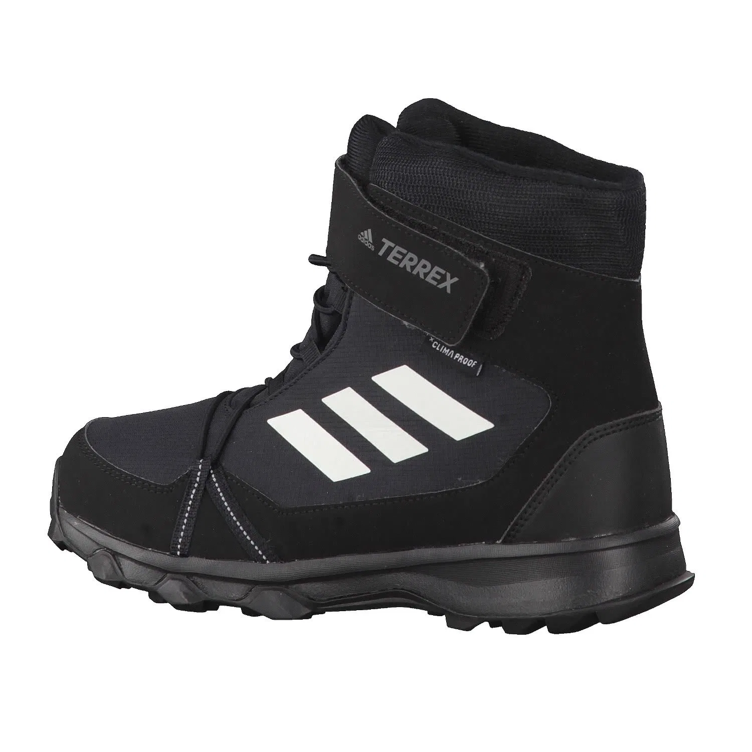 Детские снежные кроссовки для мальчиков и девочек Terrex Snow Cf Cold.rdy Winter Adidas, Black Core Black Chalk White Grey Four — фото 3