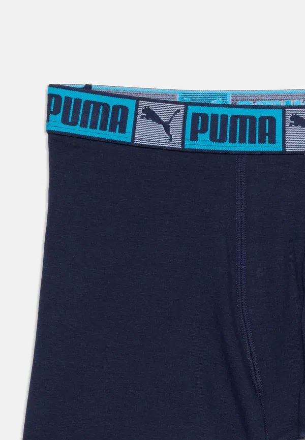 Трусы с принтом Puma, красный/темно-синий — фото 4