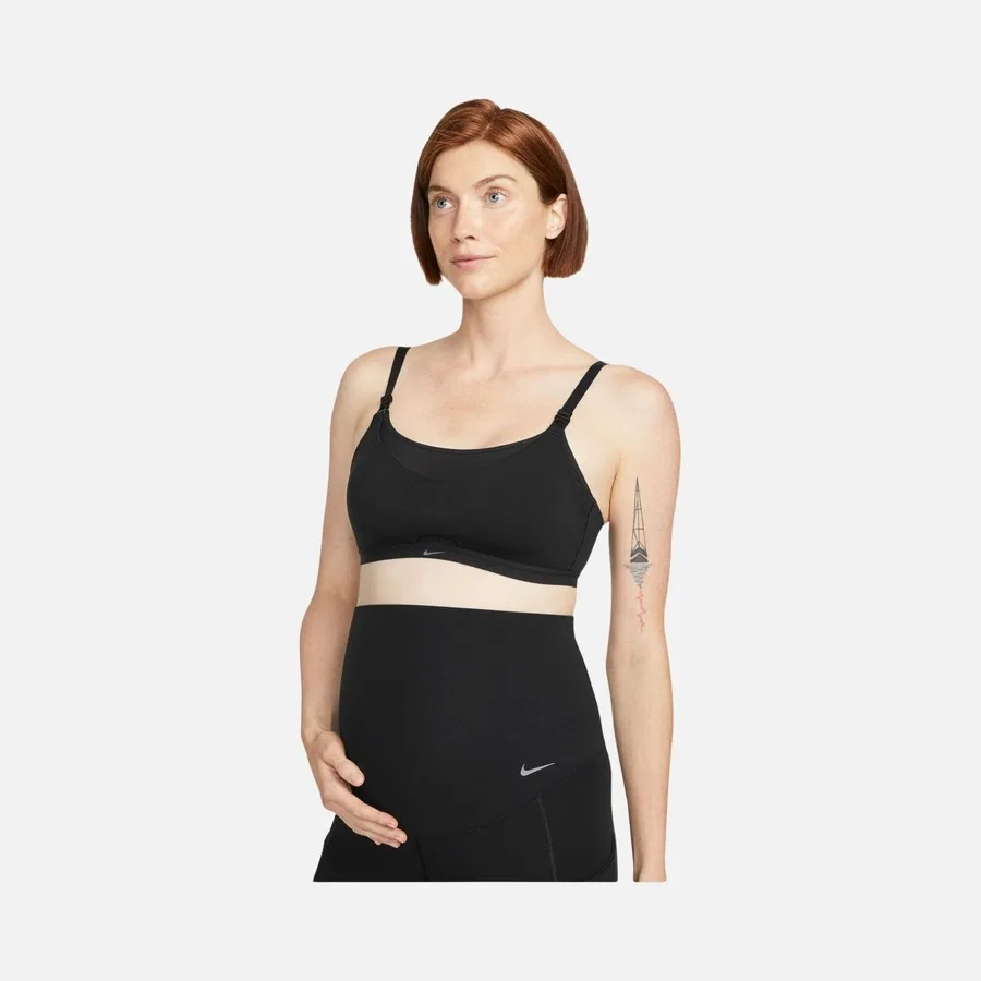 Спортивный бюстгальтер без рукавов Nike Dri-Fit Alate M, Черный — фото 3