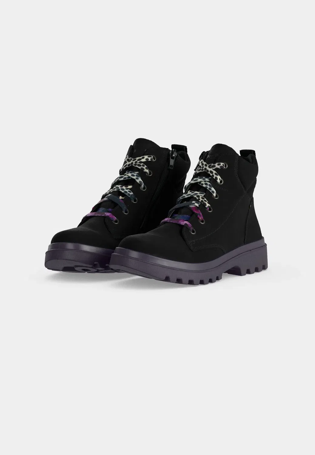 Ботинки Gore-Tex Abby Nova на шнуровке Superfit, Schwarz — фото 3