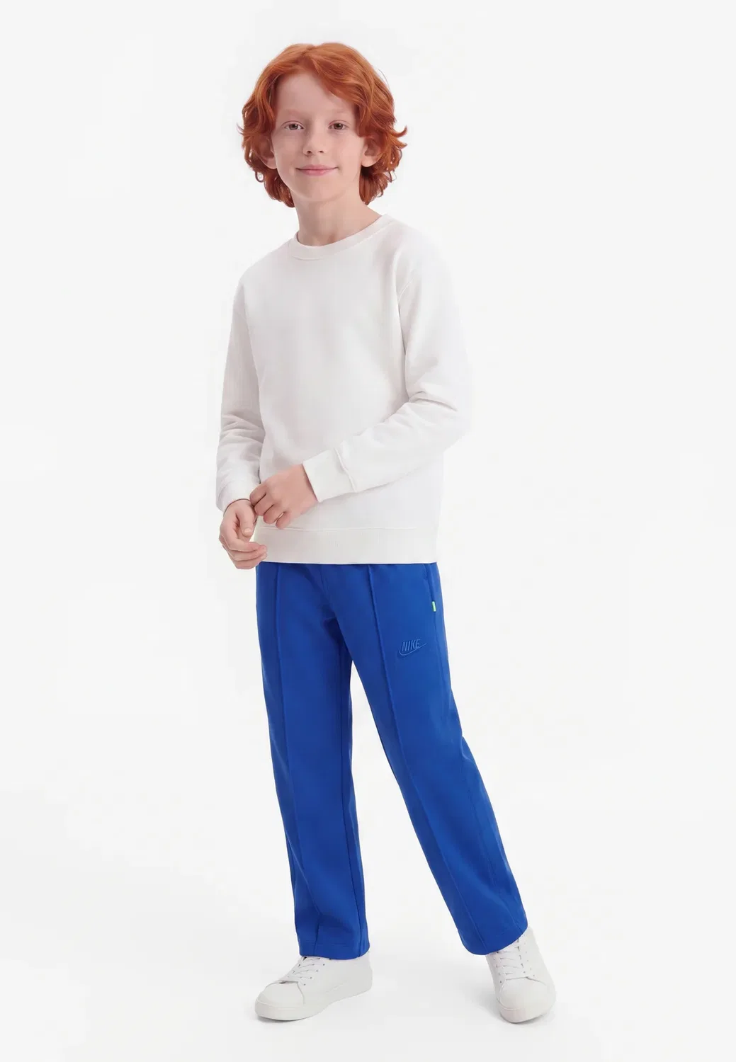 Брюки - спортивные штаны Nike Sportswear, Game Royal/Volt