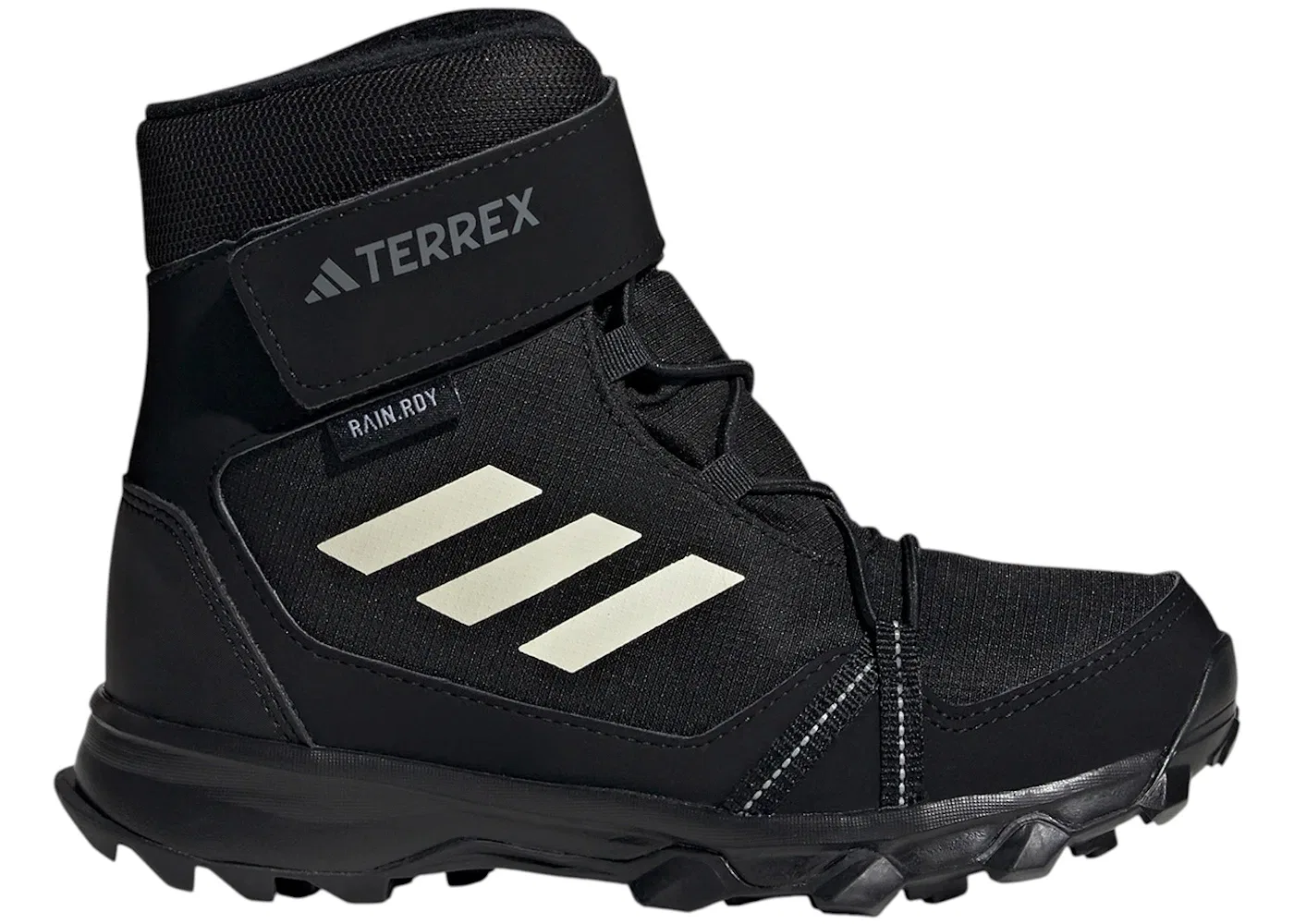 Детские ботинки утепленные Adidas Terrex Snow CF R.Rdy, Core Black/Chalk White/Grey Four