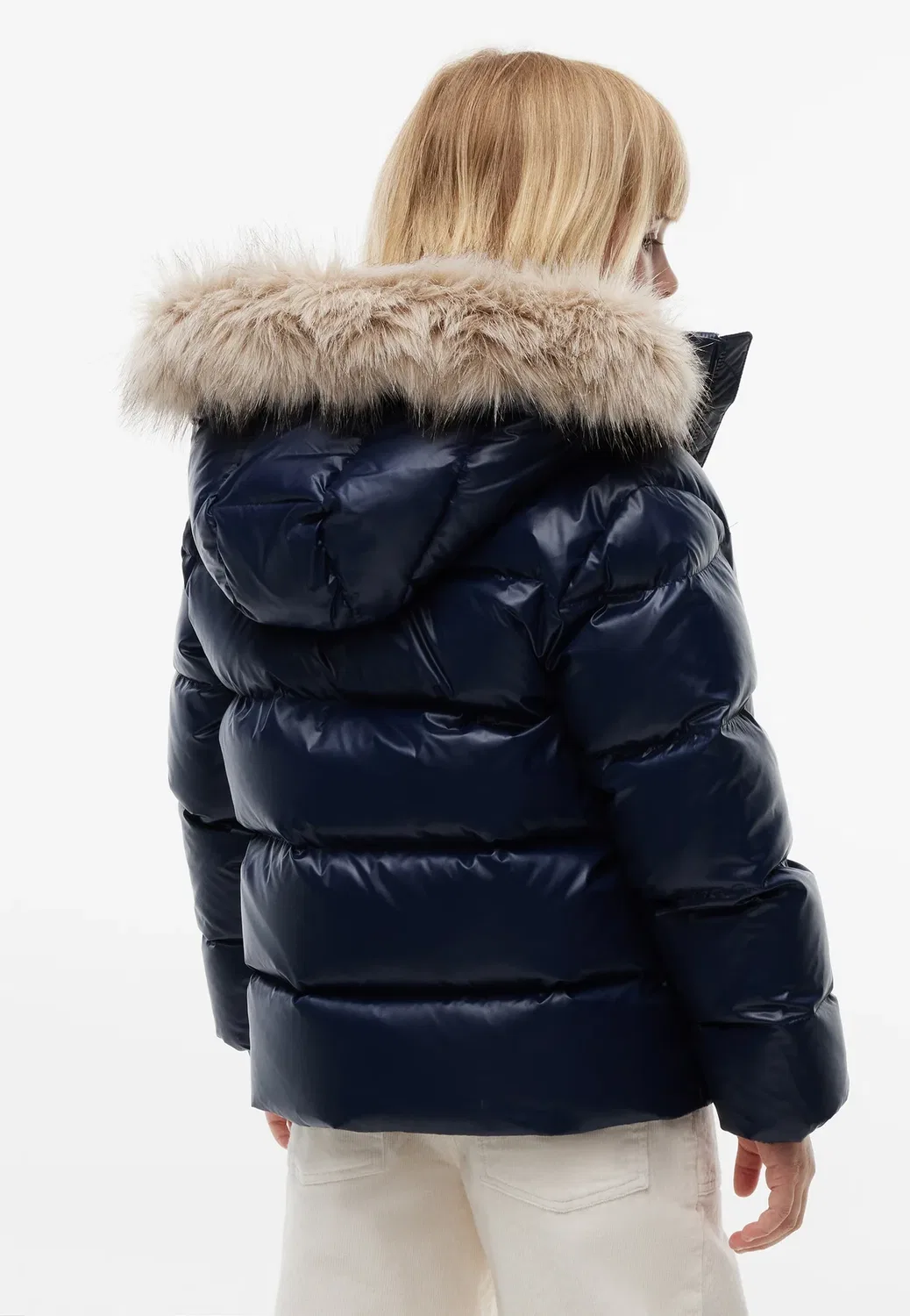Незаменимая пуховая куртка унисекс Tommy Hilfiger, Dark Blue — фото 3