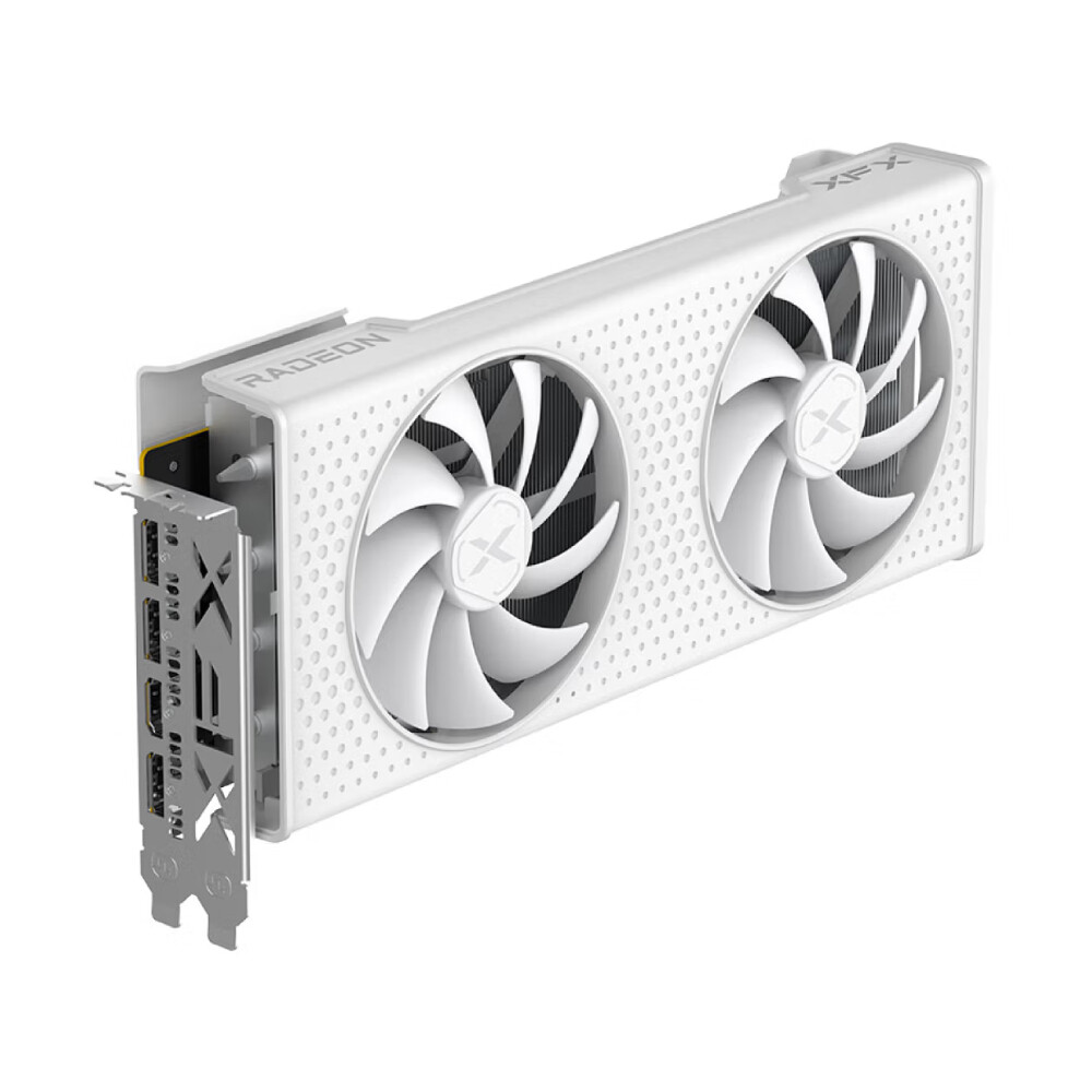 

Видеокарта XFX Radeon RX 6750 GRE Snow Wolf, 10 ГБ, белый