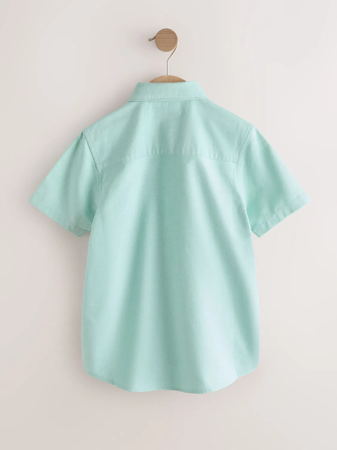 Рубашка оксфорд с коротким рукавом Mint Green Next, мятно-зеленый — фото 2