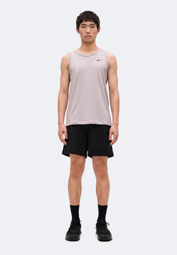 Топ без рукавов с технологией Nike Performance, черный/светло-фиолетовый — фото 2