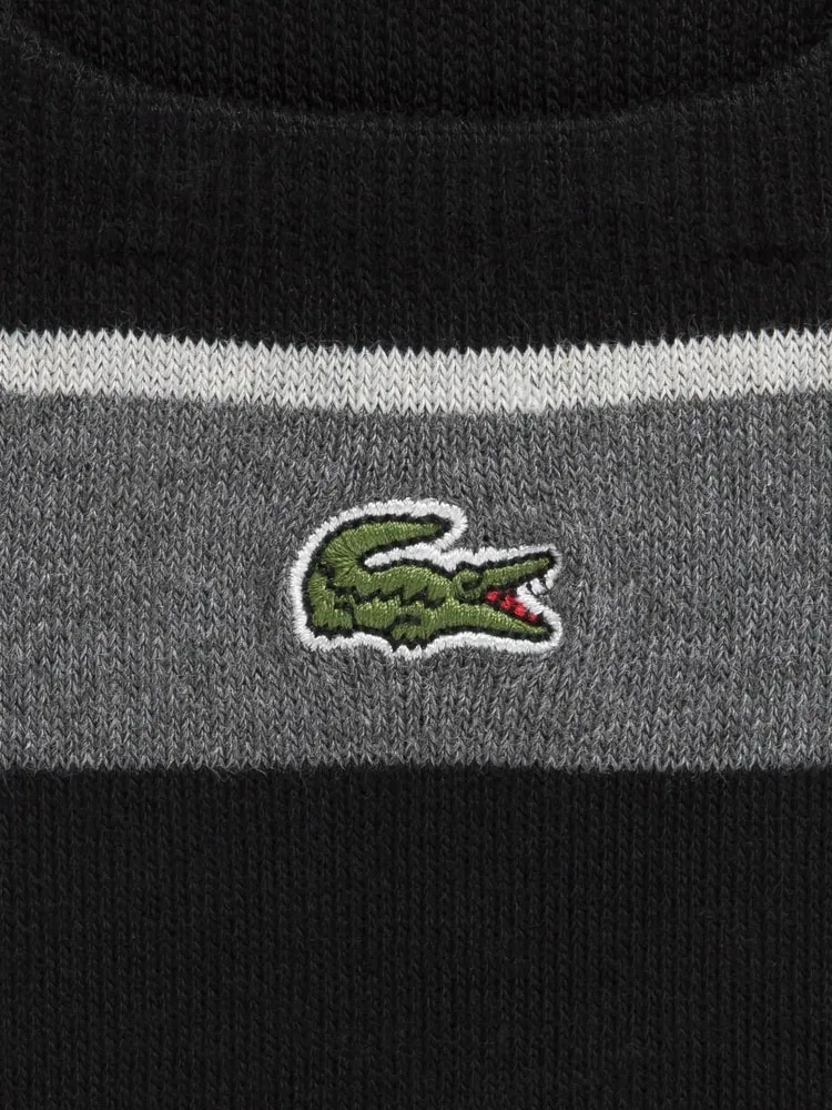Носки мужские Colorblock Fake Socks LACOSTE, Black — фото 2