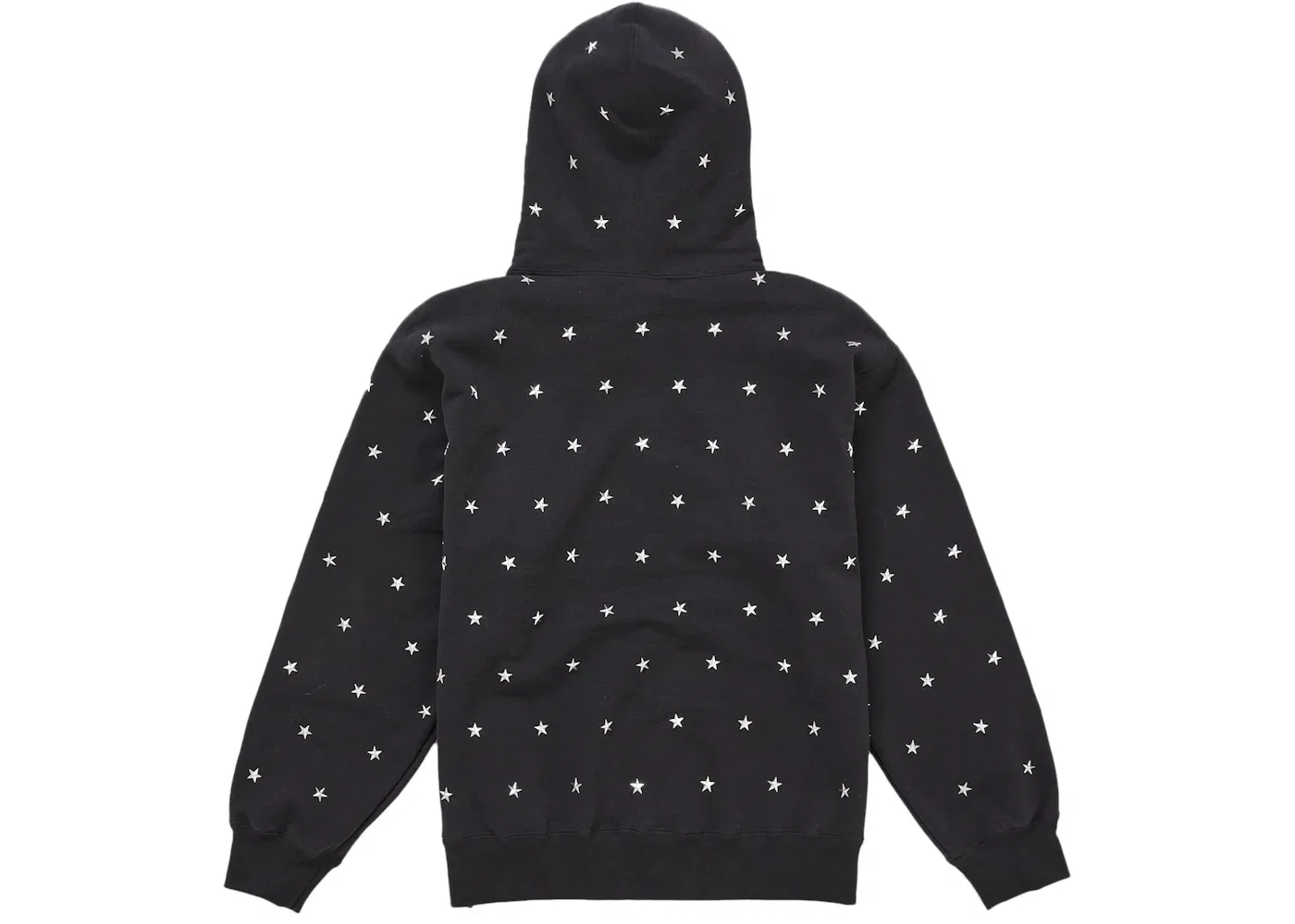 Мужская худи с принтом Stars Studded Supreme, Black — фото 2