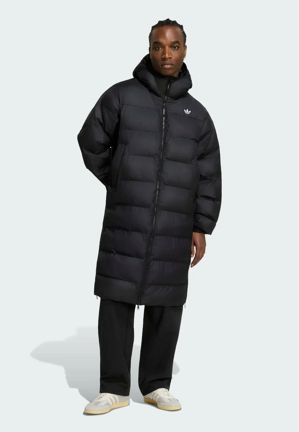 Длинная куртка Regen - зимнее пальто Adidas Originals, Black