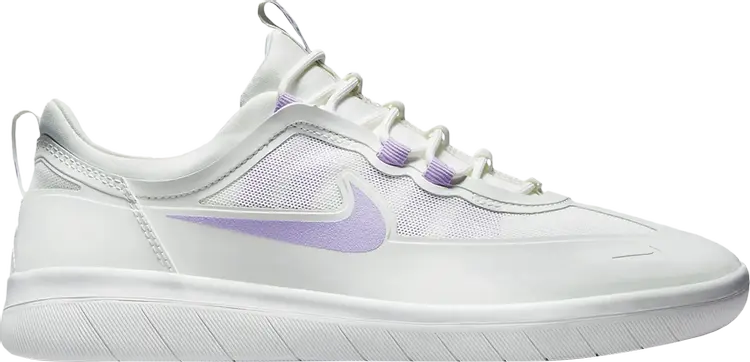 

Кроссовки Nike Nyjah Free 2 SB 'Summit White Lilac', белый