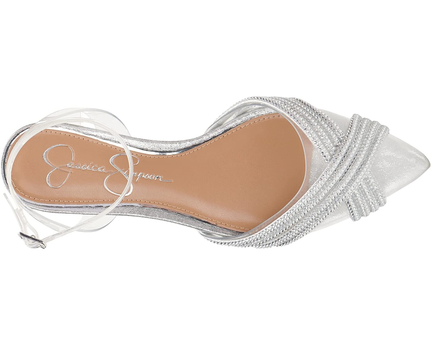 

Туфли на плоской подошве Chavi Jessica Simpson, прозрачный