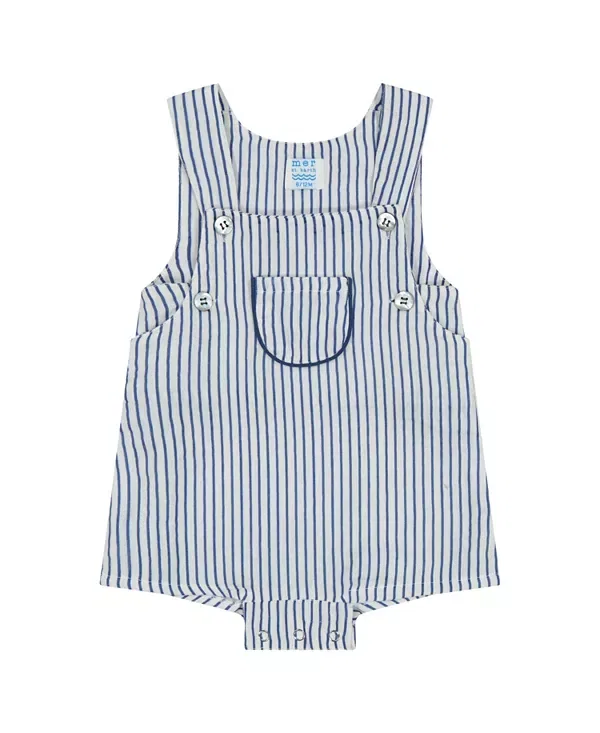 Детский ромпер для мальчиков без рукавов Julien Mer St. Barth, Marine Stripe
