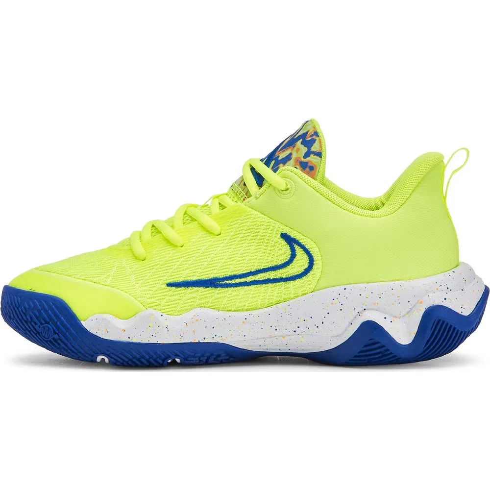 Детские баскетбольные кроссовки Giannis Immortality 4 Nike, Green/Blue — фото 3