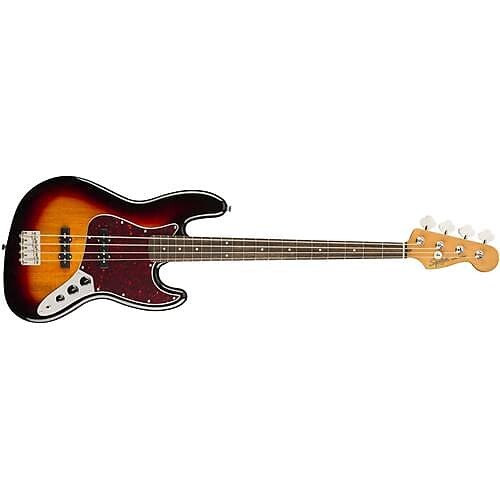 

Электрогитара Squier Classic Vibe '60s Jazz Bass, накладка на гриф Indian Laurel, 3 Tone Sunburst Fender