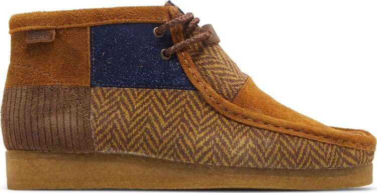 

Кроссовки Bodega x Wallabee 2.0 Heritage Patchwork, коричневый