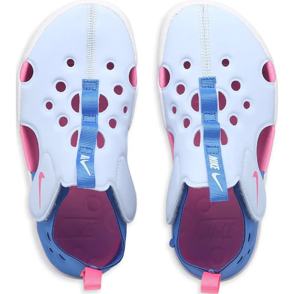 Детские сандалии с защитой от солнечных лучей Nike, Blue/Pink — фото 4