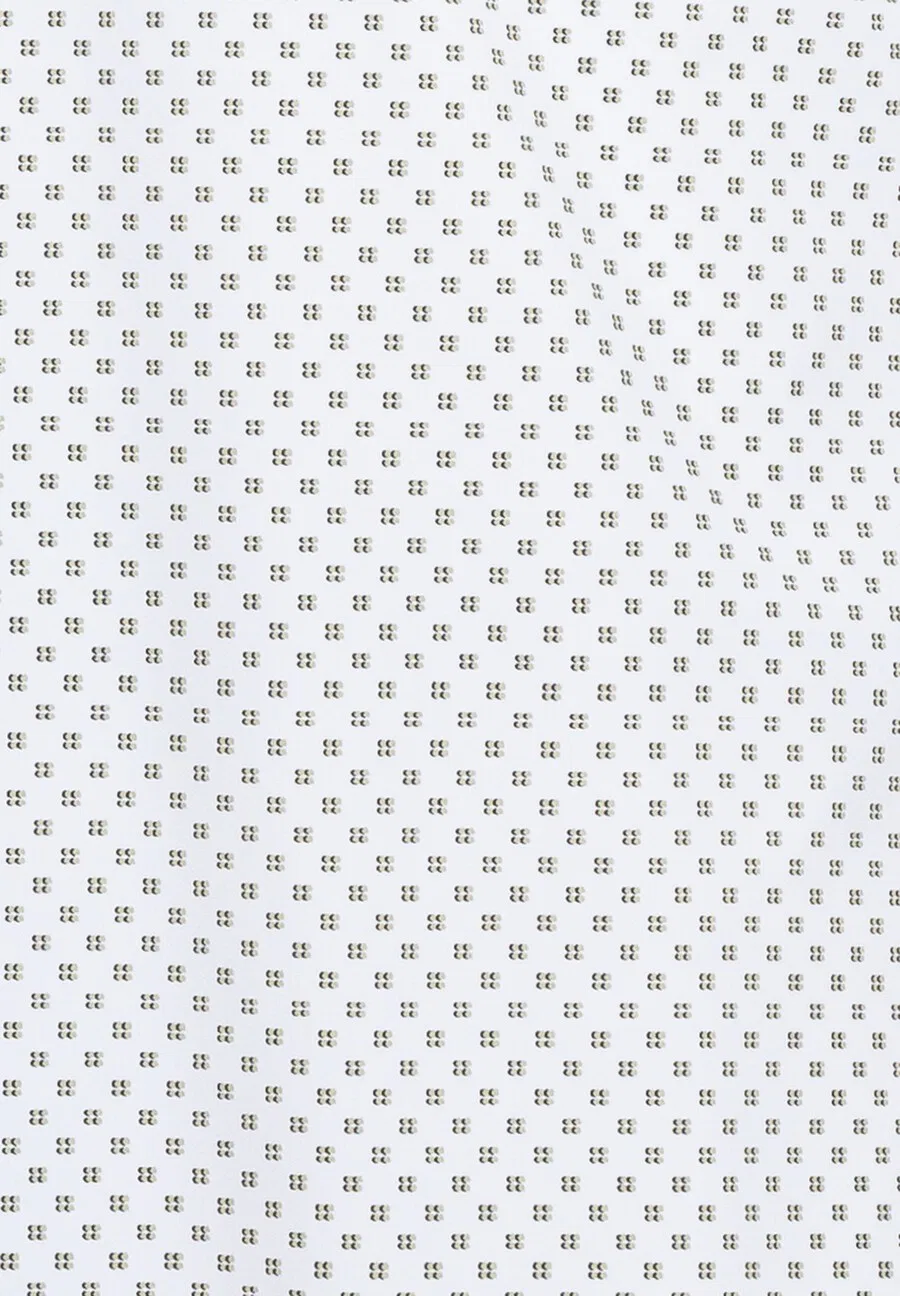 Рубашка BOSS Slim fit Button Up Shirt 'Hank' белого цвета — фото 4