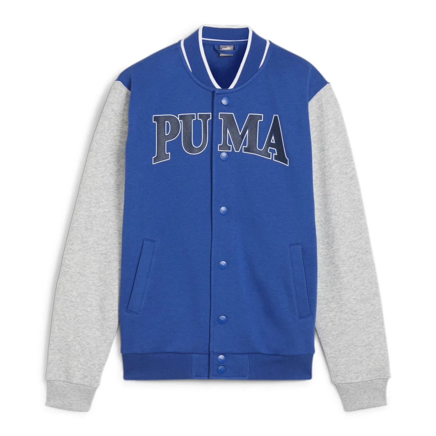 Детская бомбер-куртка с воротником-стойкой PUMA Squad Bomber Jacket TR B Puma, Konigsblau