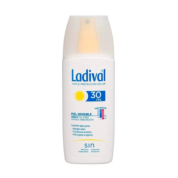 

Солнцезащитный крем для тела Piel Sensible Spray Oil Free Fps30 Ladival, 150 ml