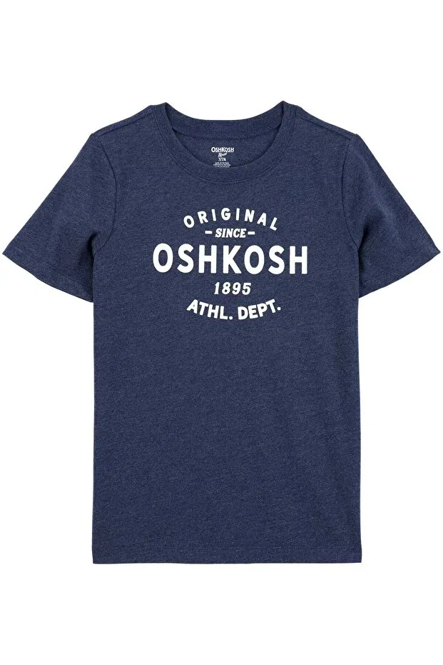 Детская футболка с коротким рукавом Oshkosh, Navy Blue