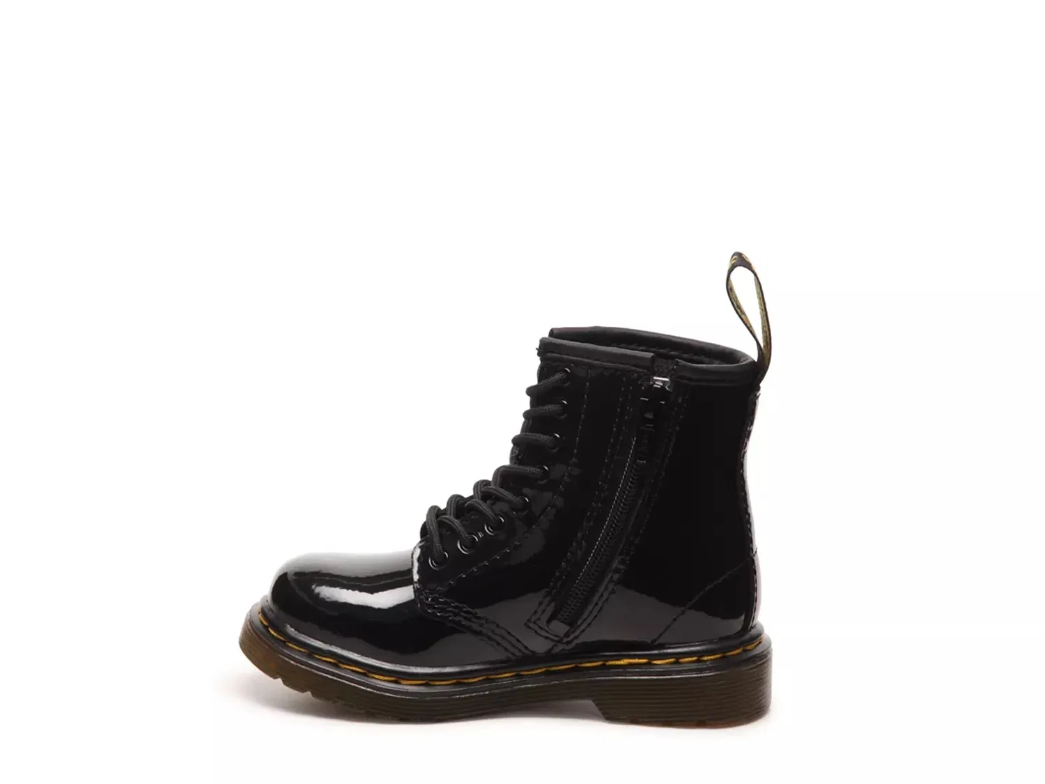 Ботинки 1460 кожаные, Dr. Martens, черный лакированный — фото 3