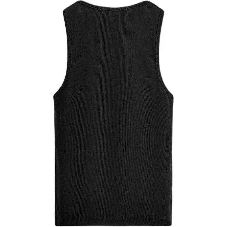 Мужская майка без рукавов с круглым вырезом ZARA, Black — фото 3