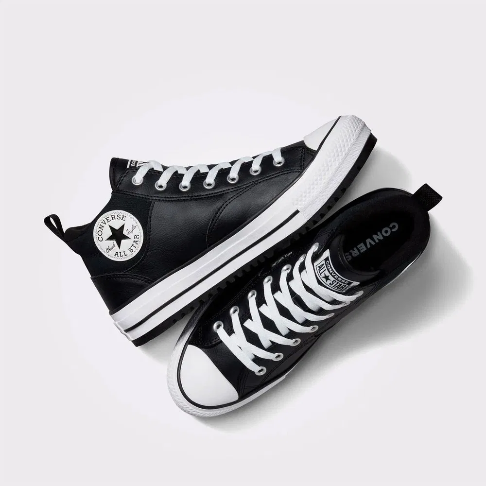 Детские кроссовки-ботинки водонепроницаемые Converse Chuck Taylor All Star City Trek, Black — фото 4