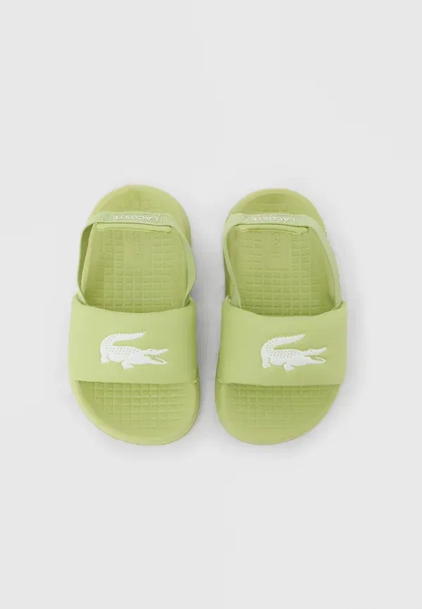 Детские мюли Lacoste, белый/светло-зеленый — фото 4