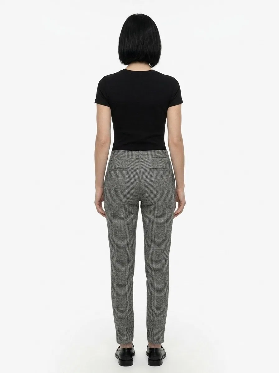 Женские брюки с эластаном Dolce & Gabbana, Gray — фото 2
