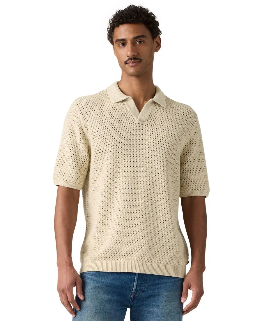 Мужское поло классического кроя с коротким рукавом Levi's, Castle Wall