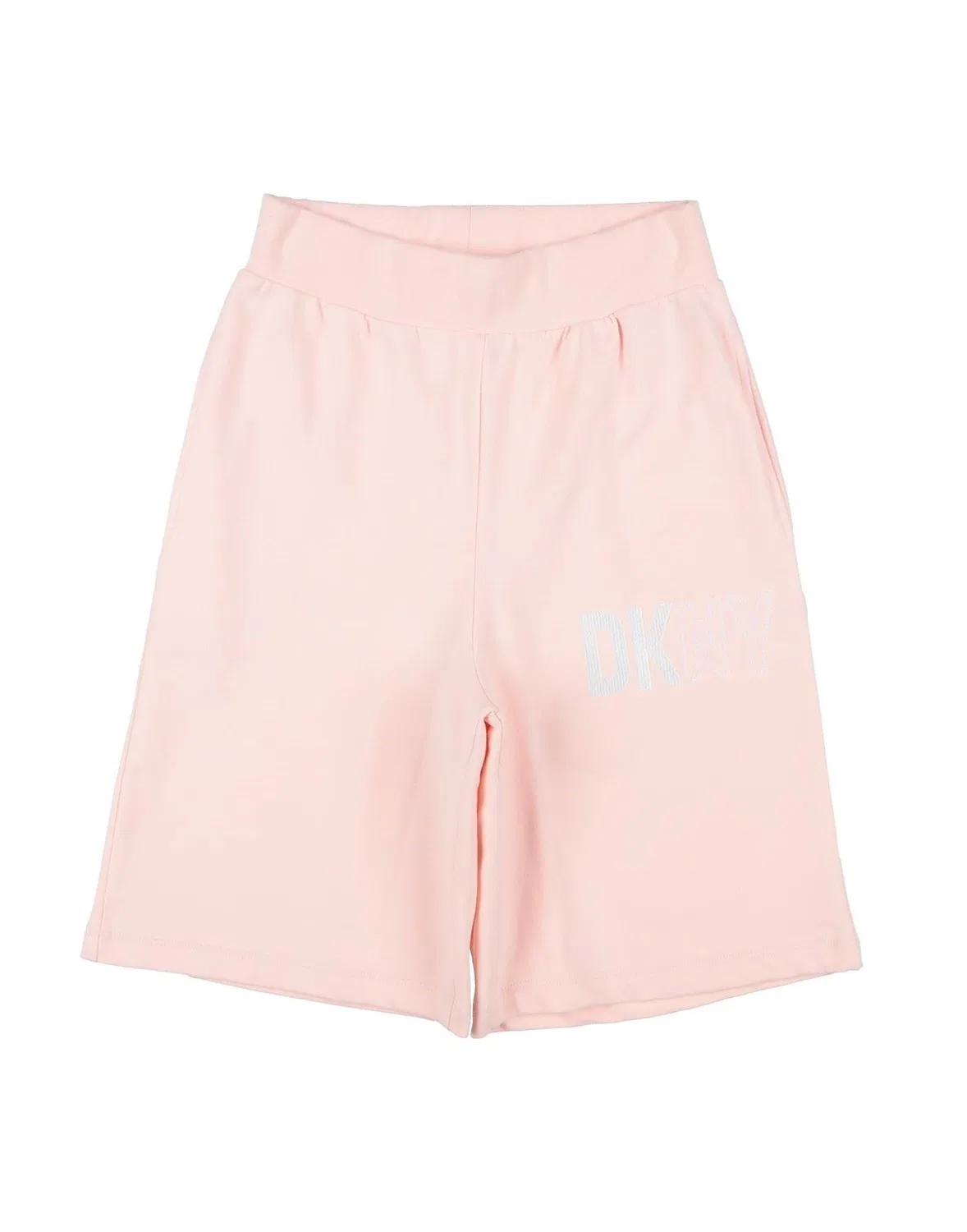 Подростковые шорты с вышитым логотипом Donna Karan, Light Pink