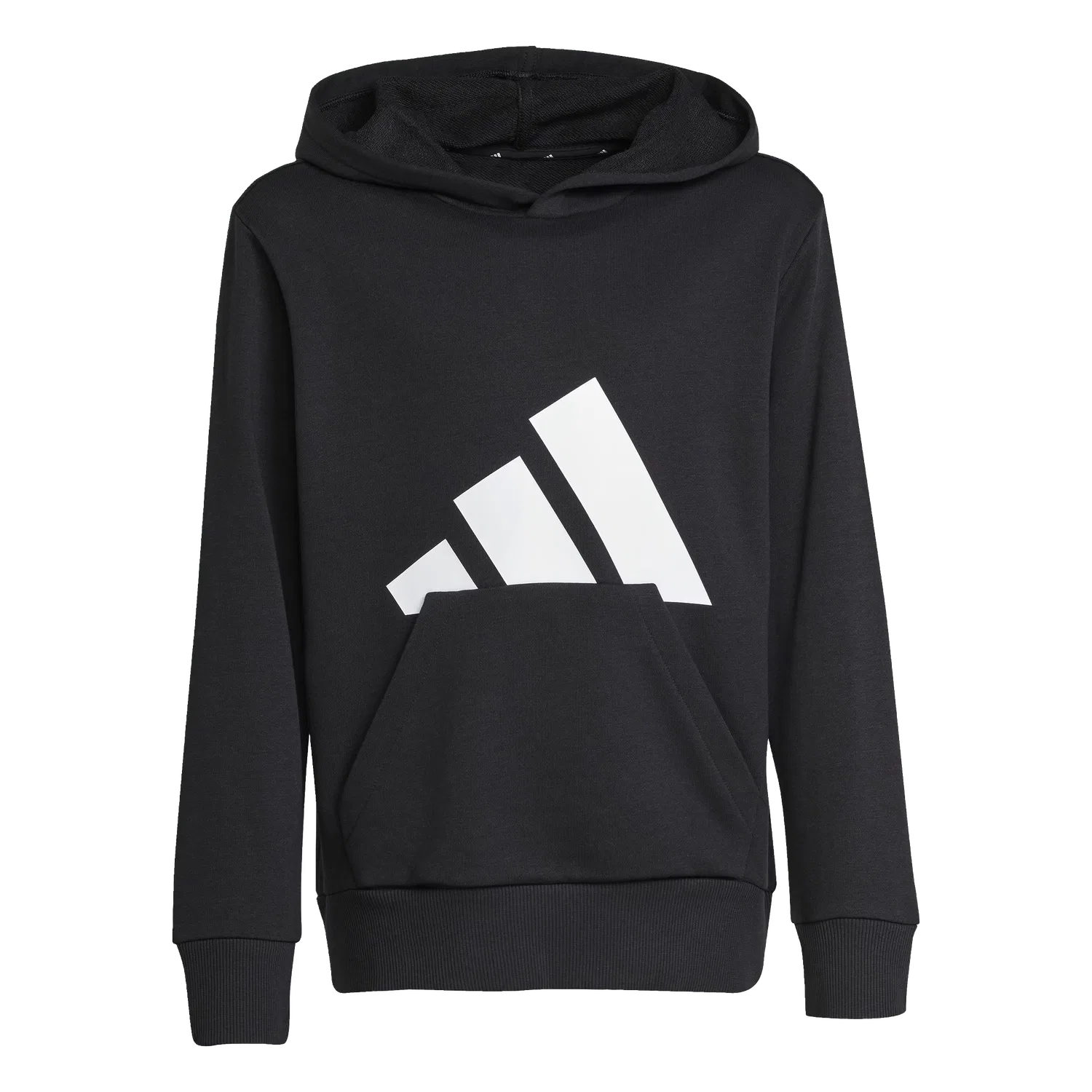 Детское худи с капюшоном Adidas, черный