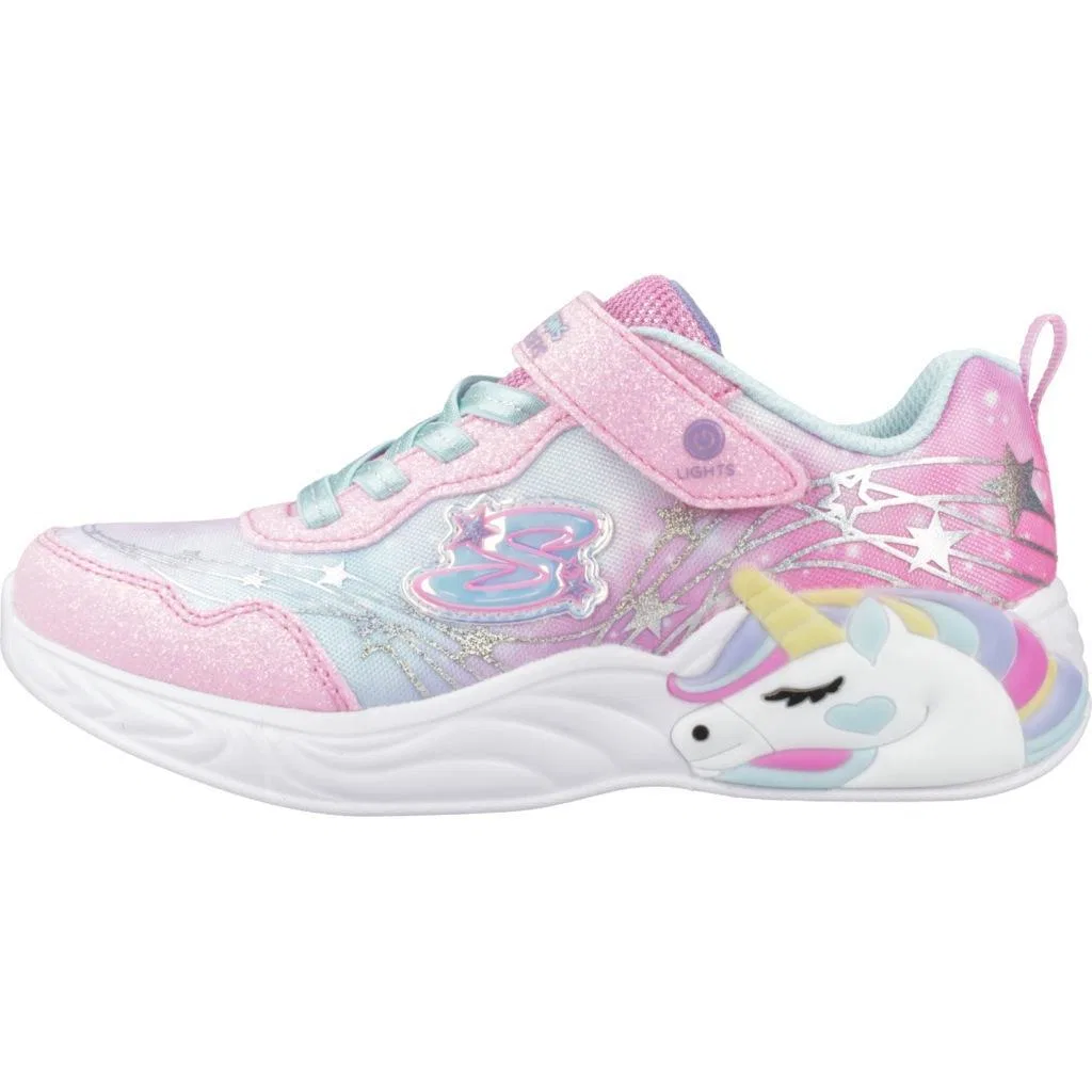 Детские кроссовки с подсветкой UNICORN DREAM Skechers, Bunt — фото 2