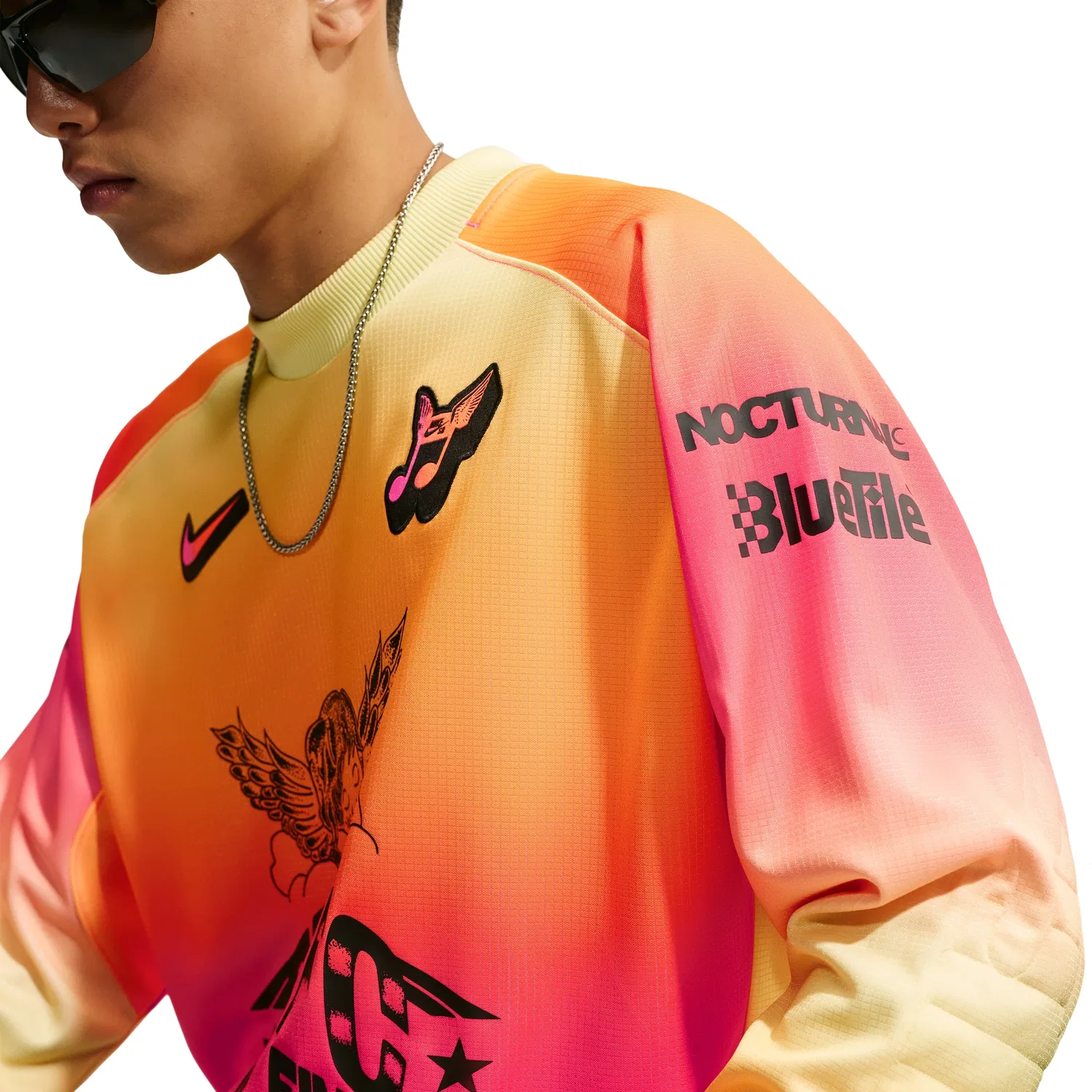 Мужская футболка Nike SB скейтбординг Hyper Pink, розовый — фото 4