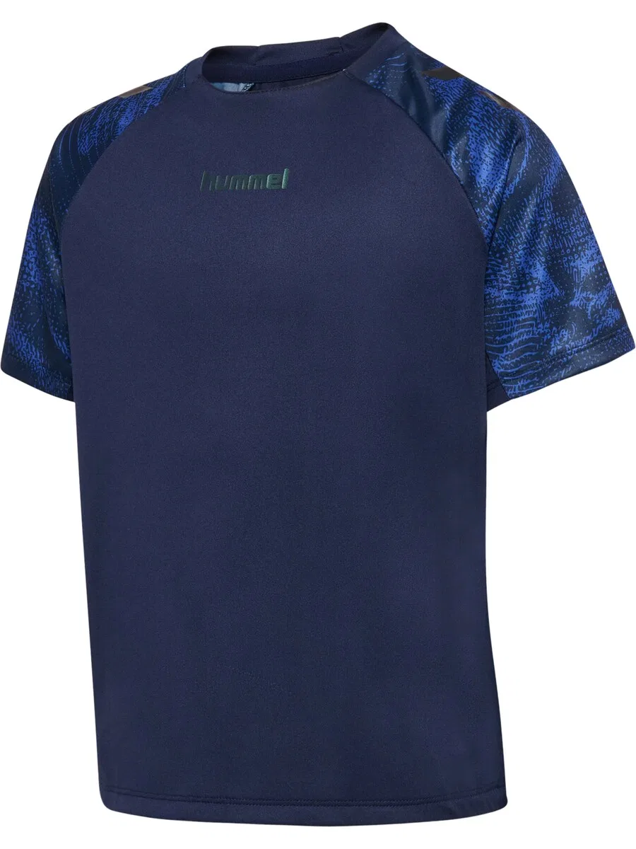 Спортивная футболка Hummel Performance Shirt 'BLAZE26 PRO' темно-синего цвета — фото 3