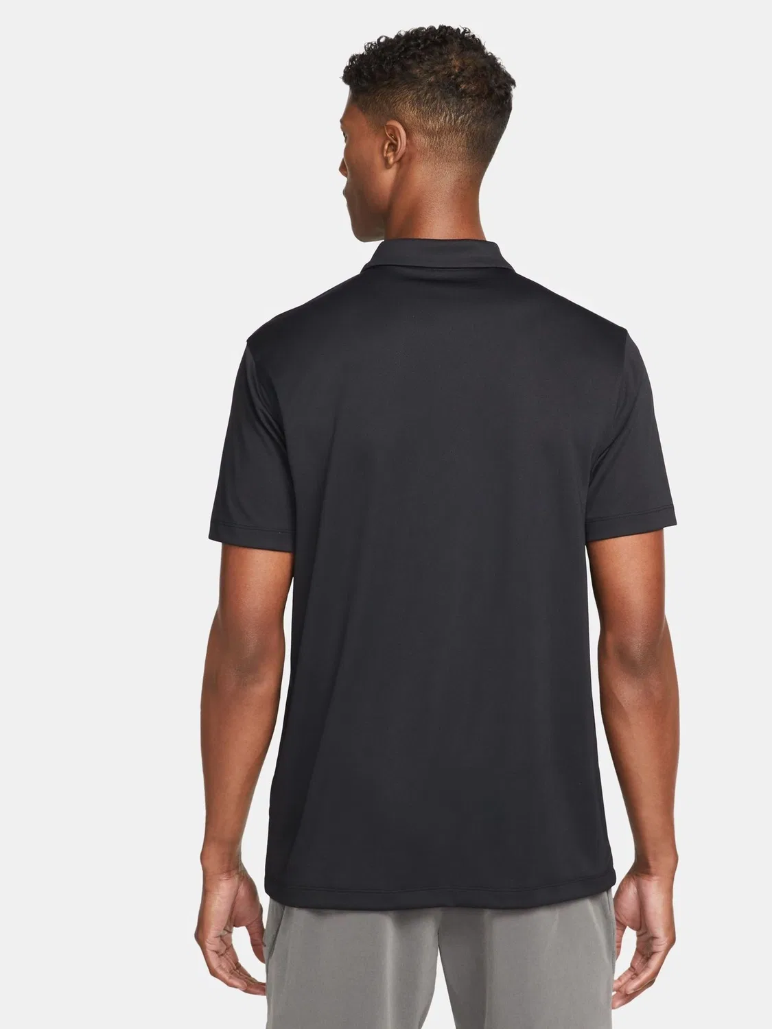 Поло теннисное Nike Court Dri-FIT Nike, хромовый черный — фото 2