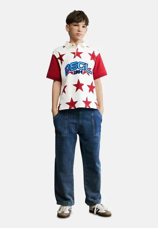 Детская рубашка поло Desigual, белый