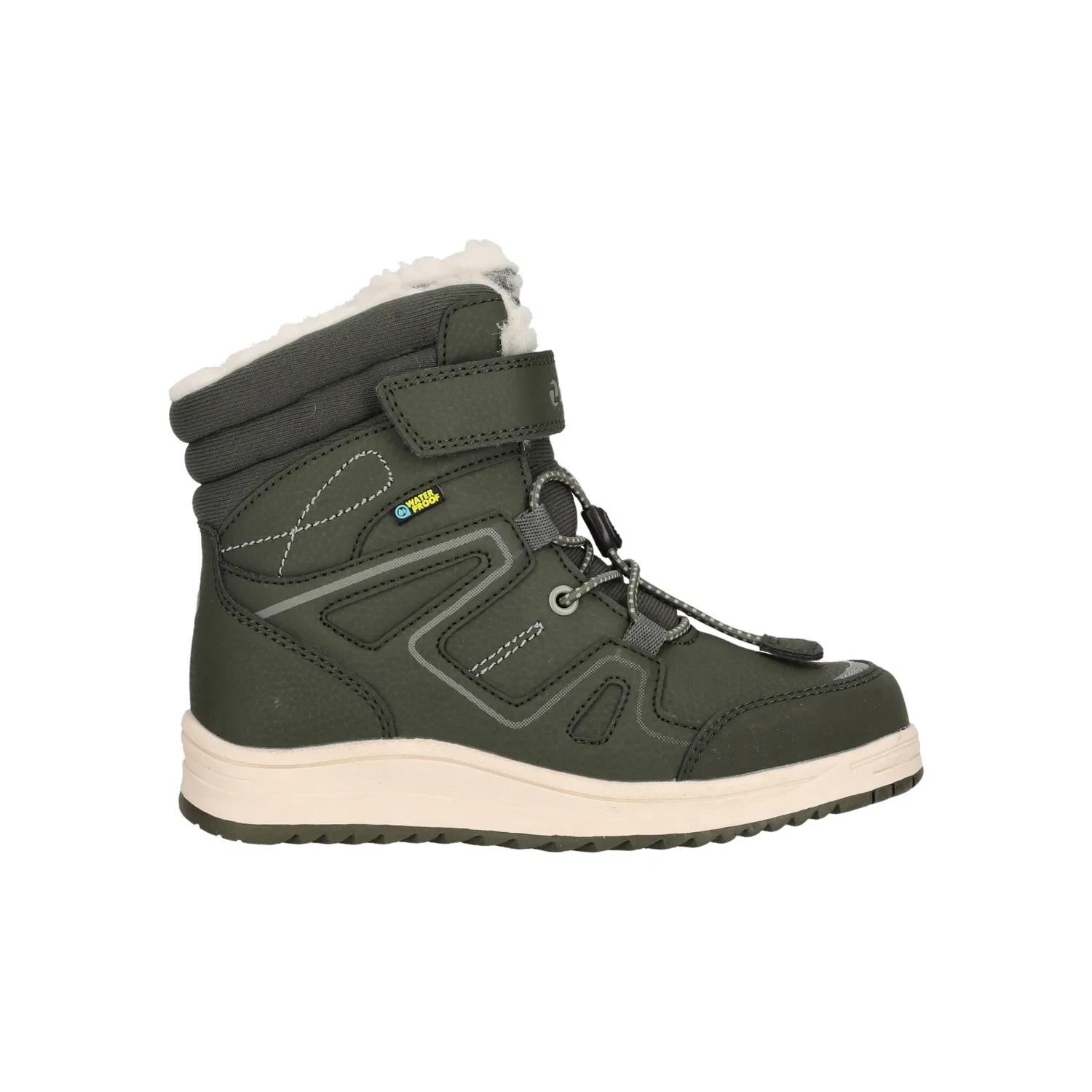 Детские зимние ботинки водонепроницаемые Rincet Kids Boot WP ZIGZAG, Beetle