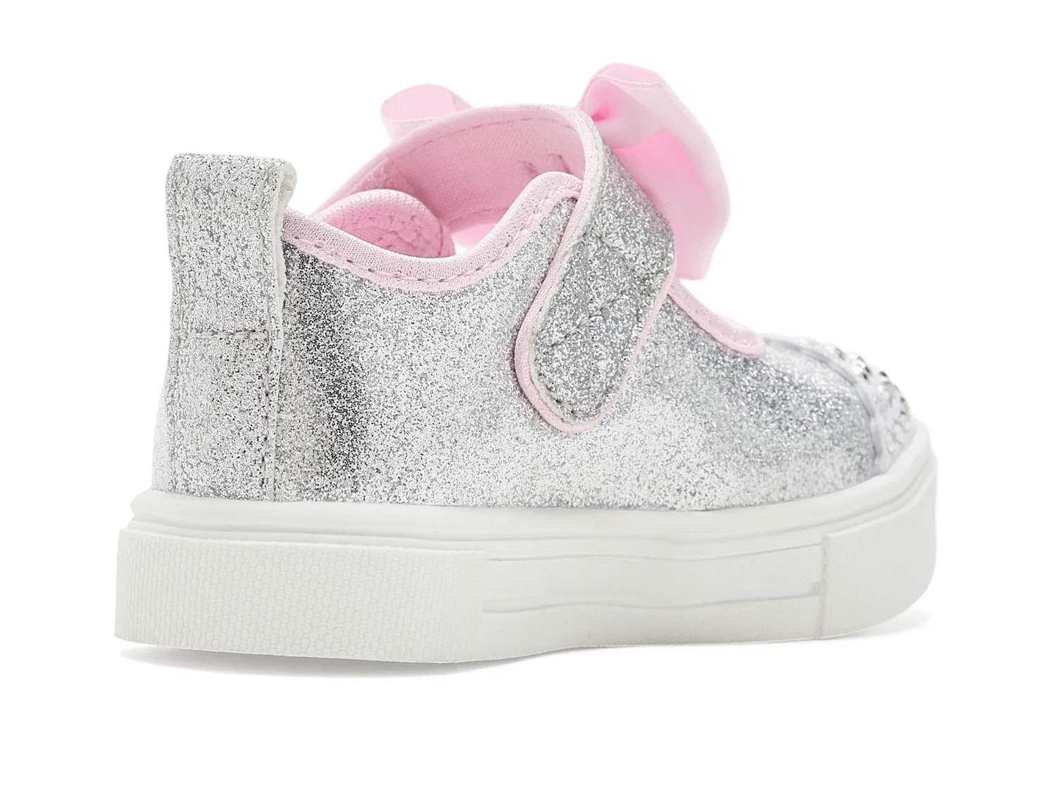 Кроссовки Twinkle Sparks - Precious Jane 314467N (для малышей) Skechers Kids, Silver — фото 4