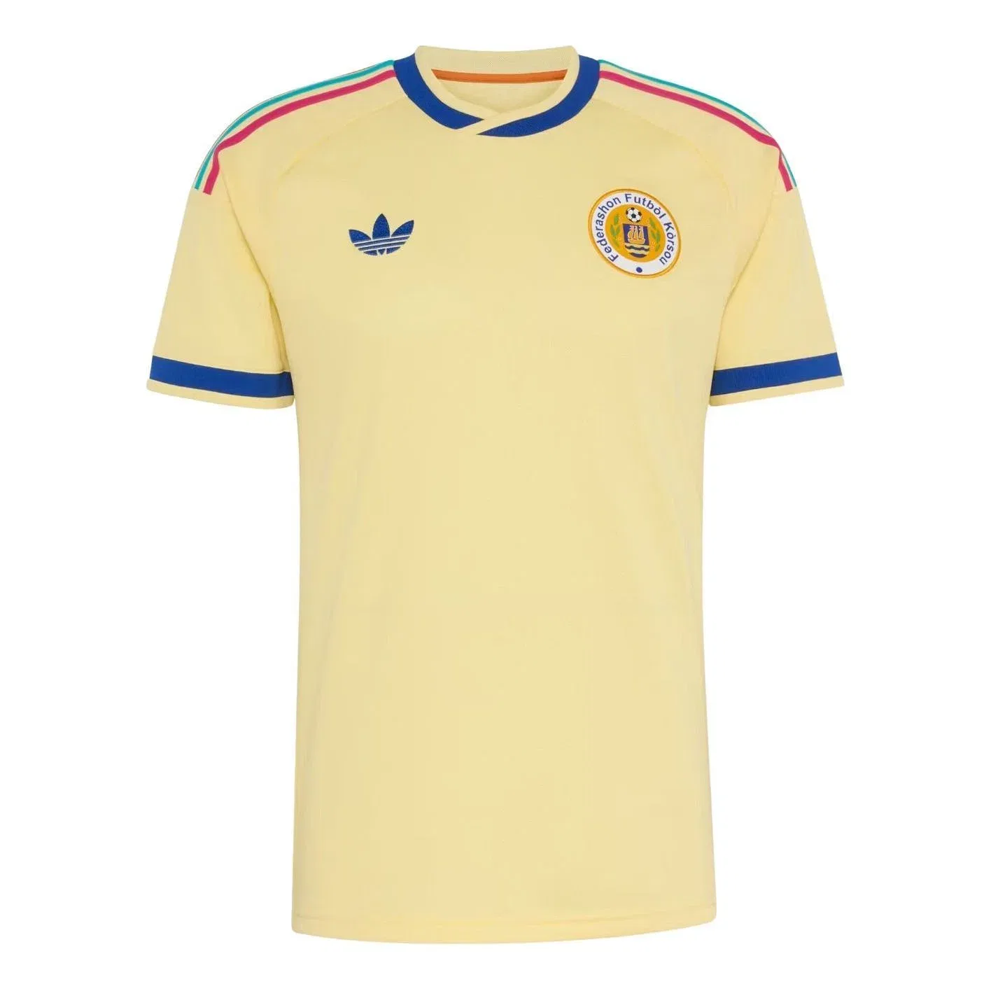 Мужская футболка Curacao 2026 Away Jersey Asia Sizing Adidas, желтый