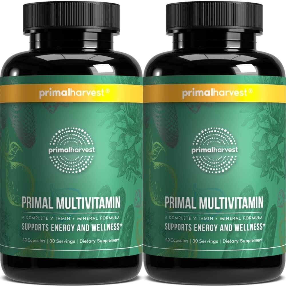 

Мультивитамины Primal Harvest For Women and Men, 2 банки х 30 капсул