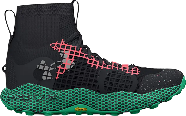 

Кроссовки Under Armour HOVR Ridge Trek Black Chestnut Red Green, черный