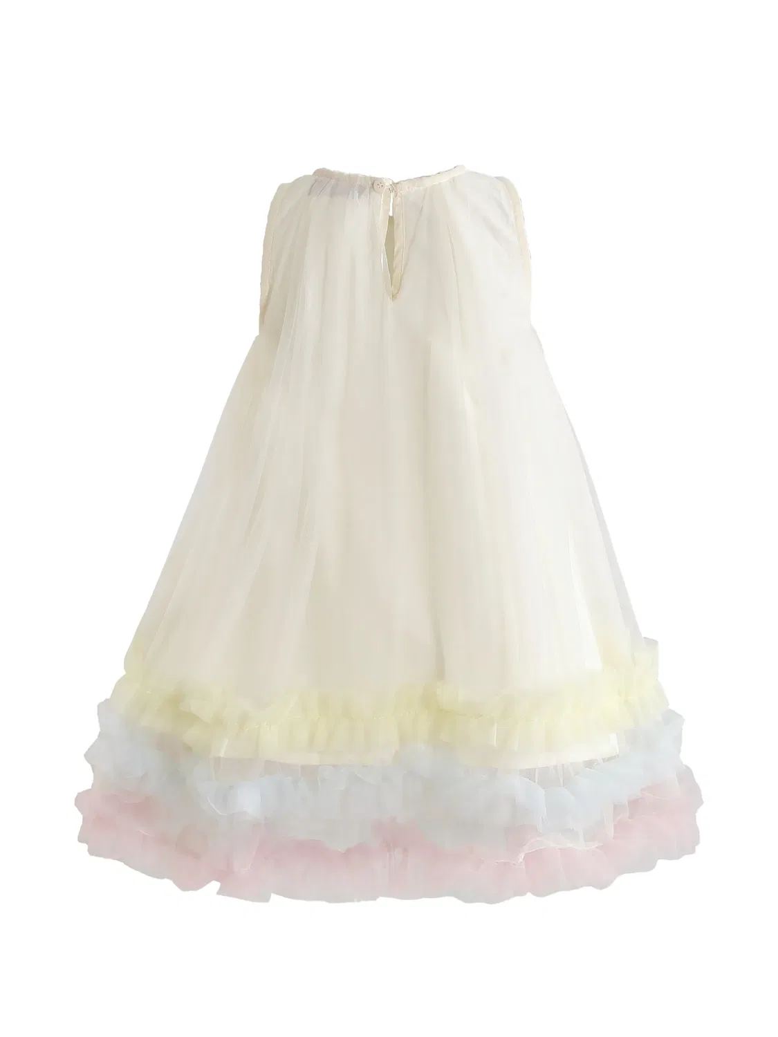 Платье Alessia с цветочной аппликацией Mimi Tutu, желтый — фото 2