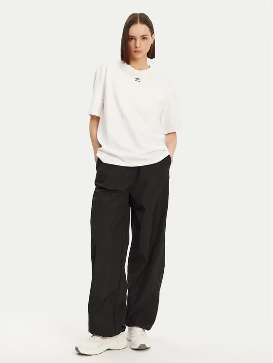 Футболка oversize Essentials Boyfriend Adidas, белый — фото 2
